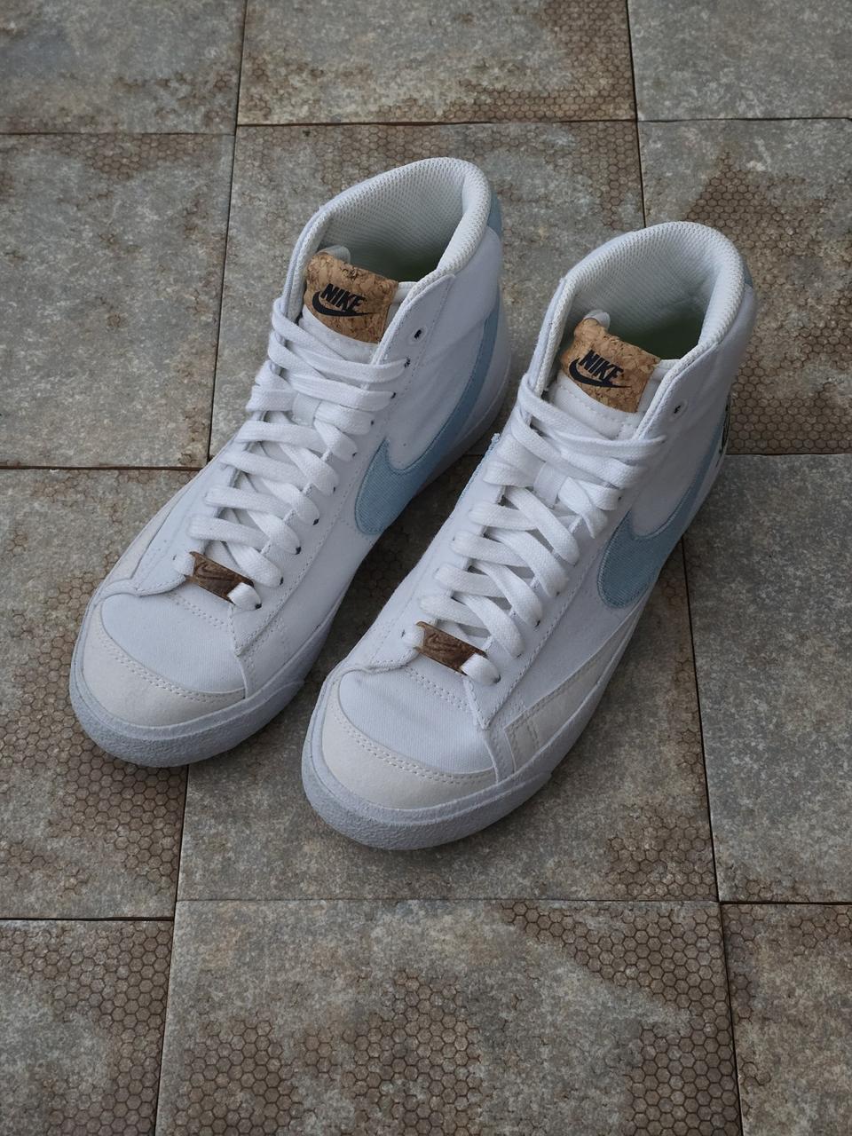 (235)나이키 블레이저 미드 인디고 스니커즈 운동화