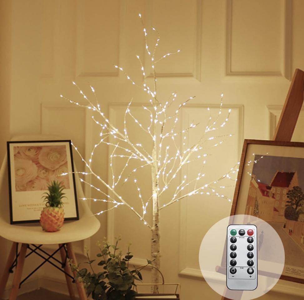 자작나무 트리 전구조명 무드등