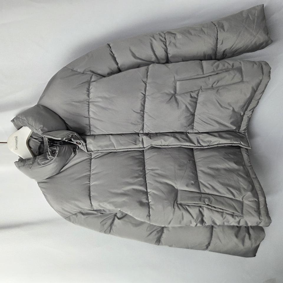 55/108 디키즈 그레이 푸퍼 숏패딩 