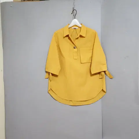 샤트렌 바람막이스타일소재 블라우스 90 n5675 애슐리상점