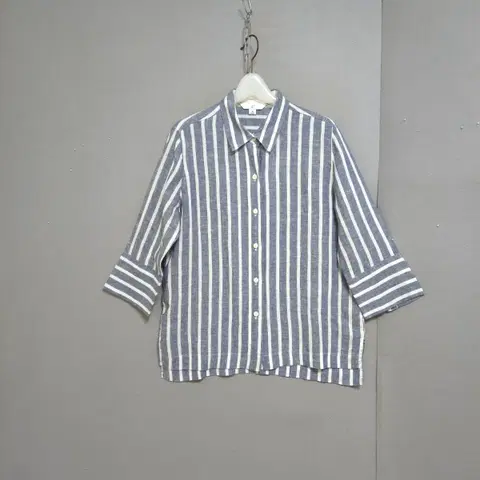 J BY 줄무늬 린넨 남방 55 n3121 애슐리상점