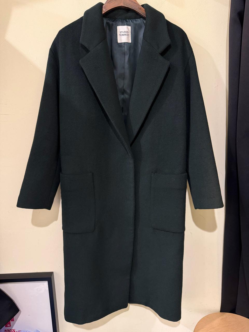 스튜디오톰보이 울 롱코트