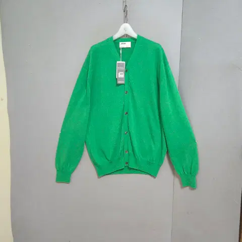 로건 그린색 가디건 L n6105 미착용제품 애슐리상점