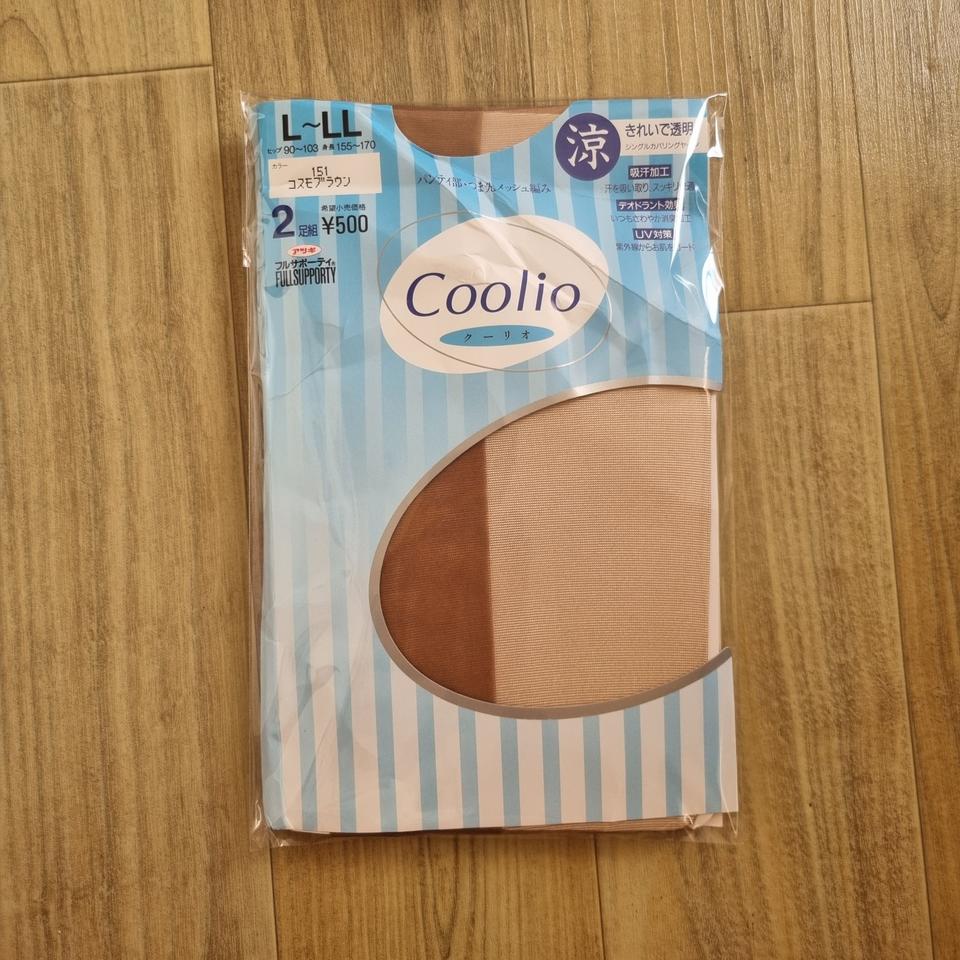 일본수입 아츠기 칼라 팬티스타킹 2장일괄