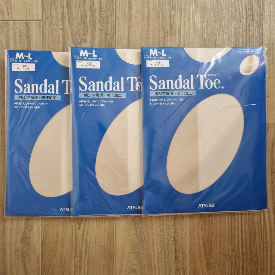 일본수입 아츠기 팬티스타킹 3장일괄