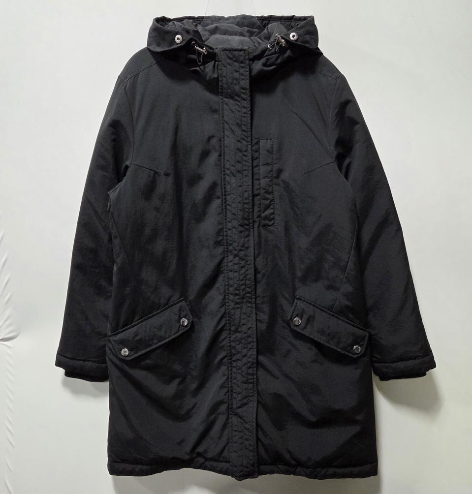 타미힐피거 블랙 후드 패딩 점퍼 85 25121103