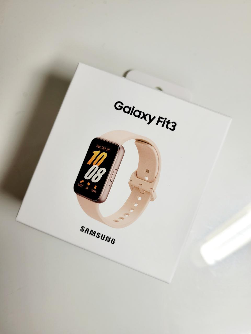 삼성 갤럭시핏3 스마트 워치 화이트실버 미개봉
