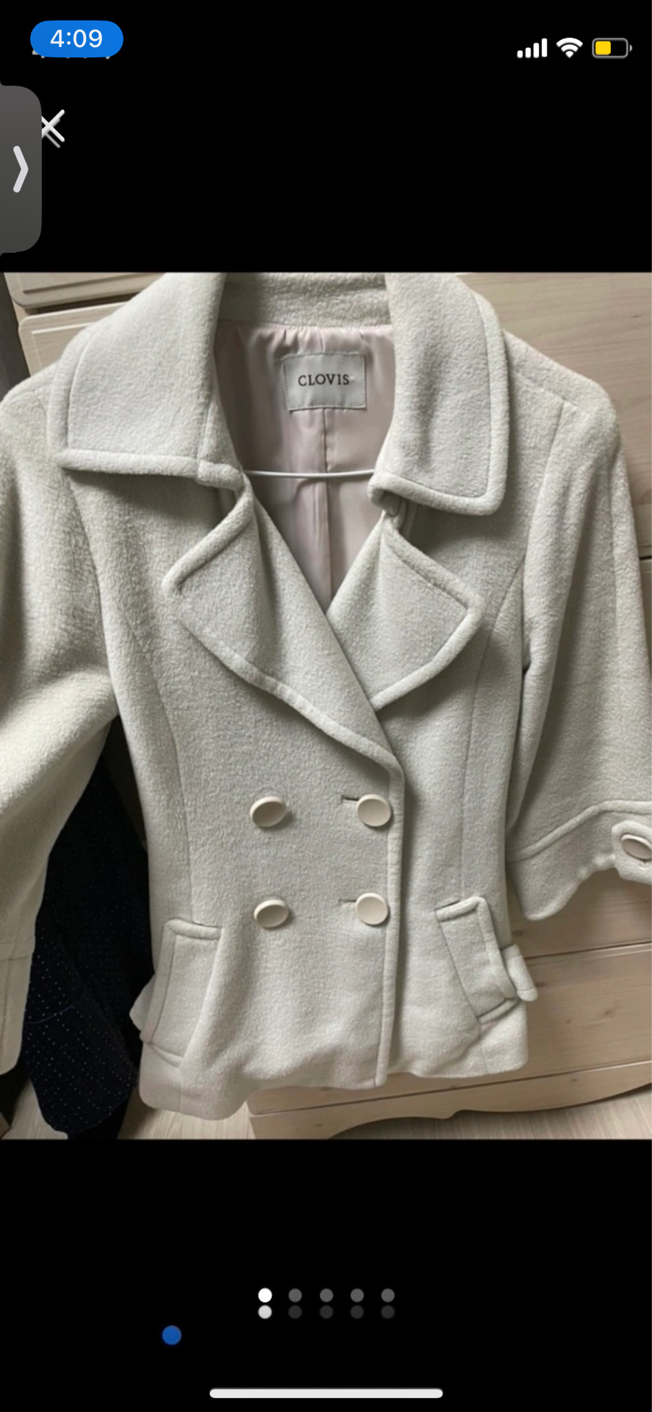 아이보리 하프코트