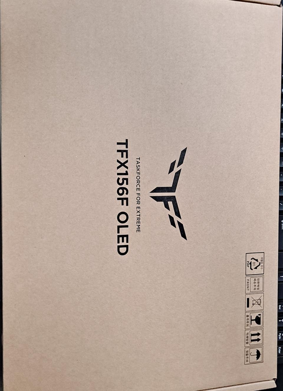 한성 포터블 모니터 TFX156F OLED 미개봉 새상품