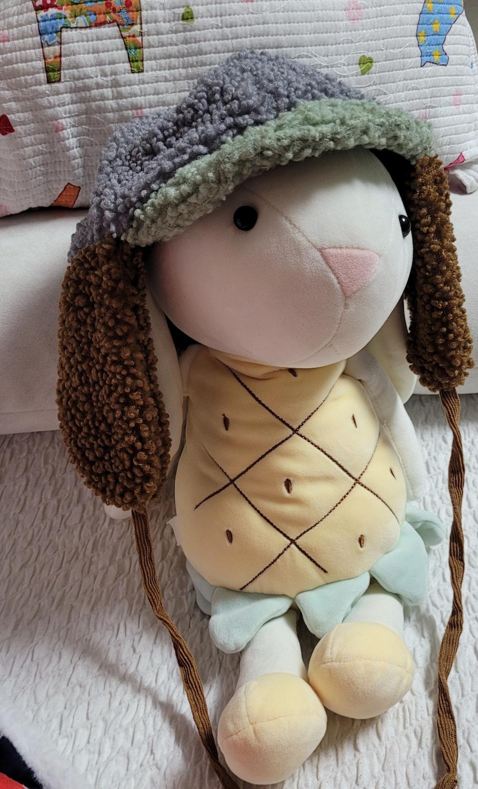 뽀글이모자 머리둘레54센치