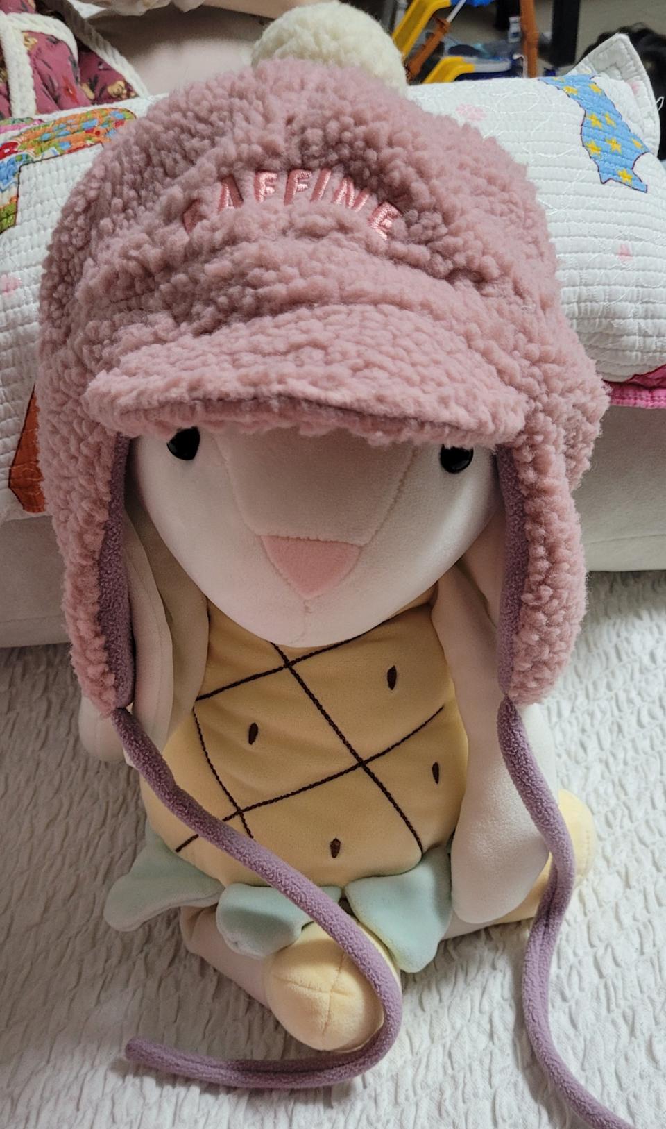 DAFFINE 뽀글이 털모자 머리둘레 54센치