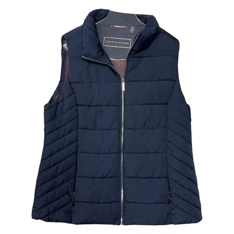 타미힐피거 네이비 패딩 조끼 L/G/G