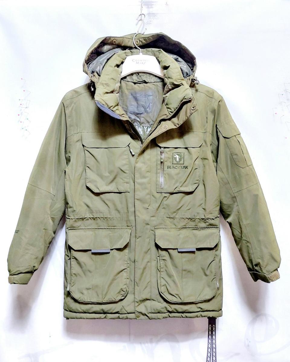 블랙야크 고어텍스 남성구스다운95 거위털패딩