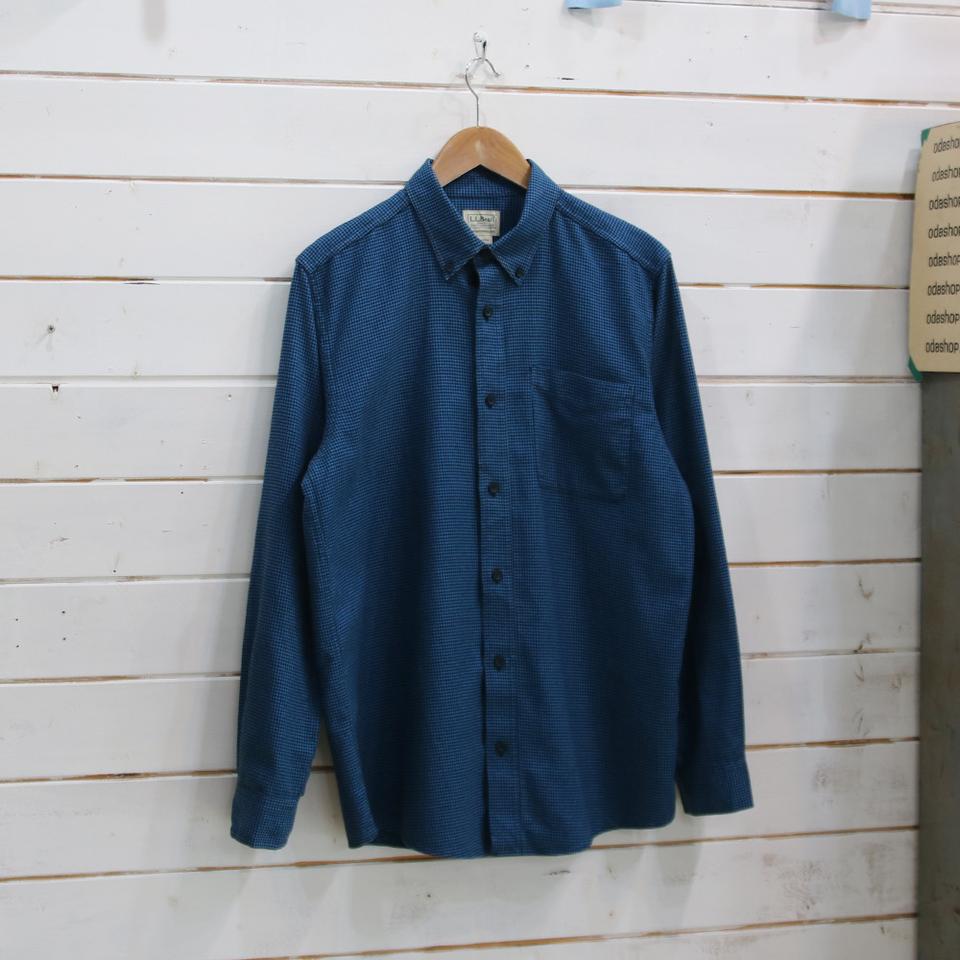 (착용컷) L.L.Bean 하운즈투스 체크 셔츠 (남성용 100)