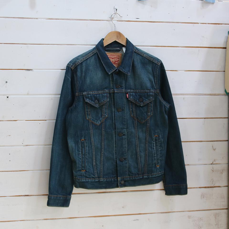 (착용컷) 리바이스 데님 트러커 자켓 (남성용 98)