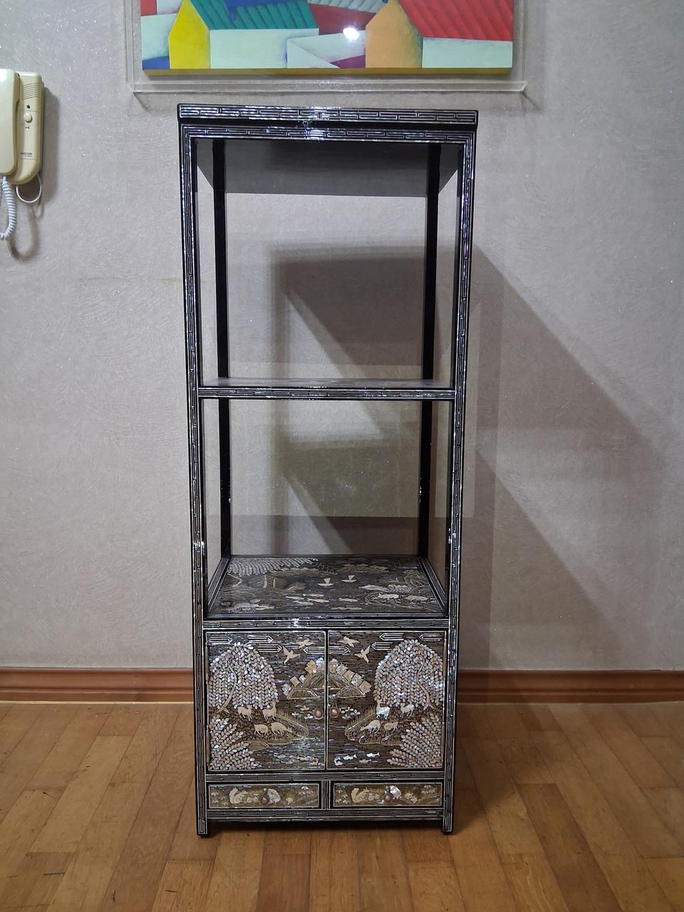 이조자개사방탁자 이조자개장 자개장