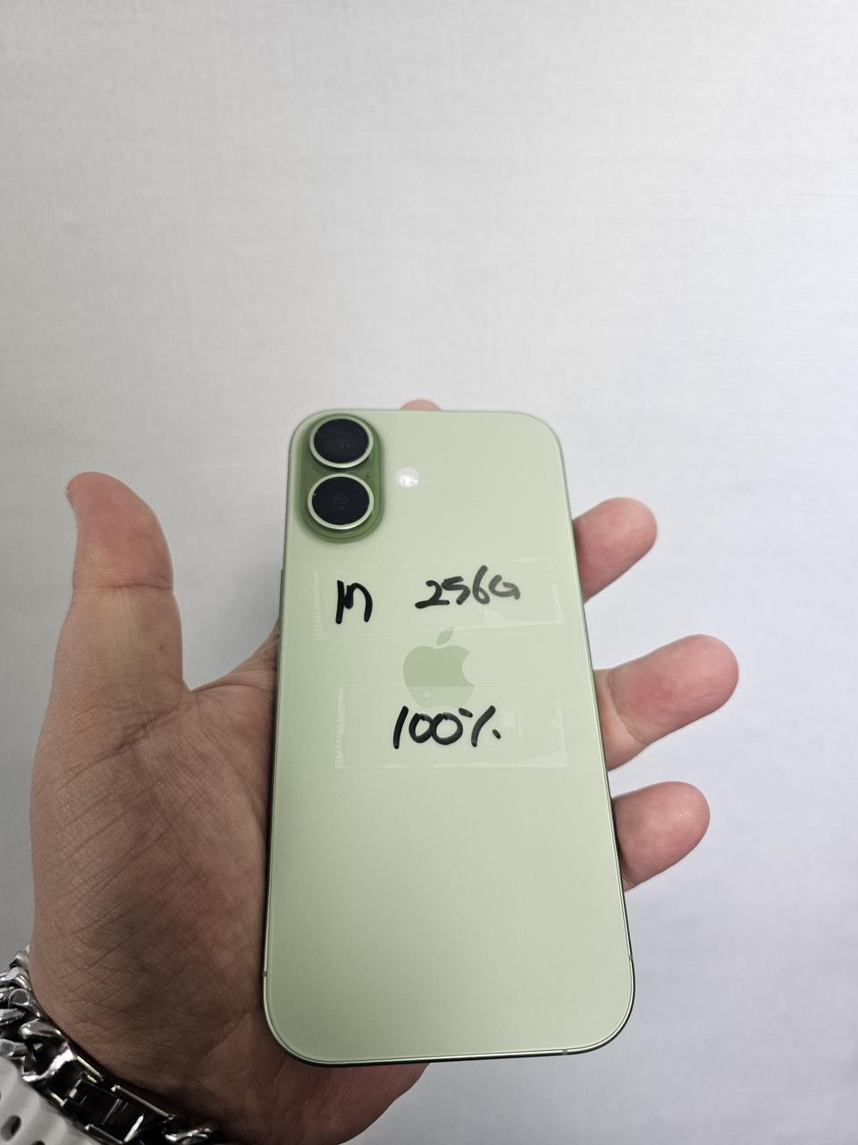 아이폰17 256G 그린 배터리성능100%
