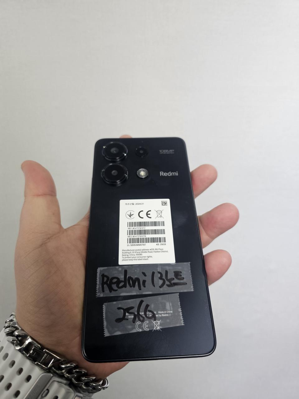 홍미 노트13 256G A급 블랙