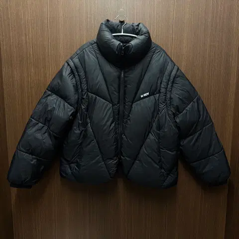 널디 패딩 점퍼 M (팔 분리 조끼 가능)