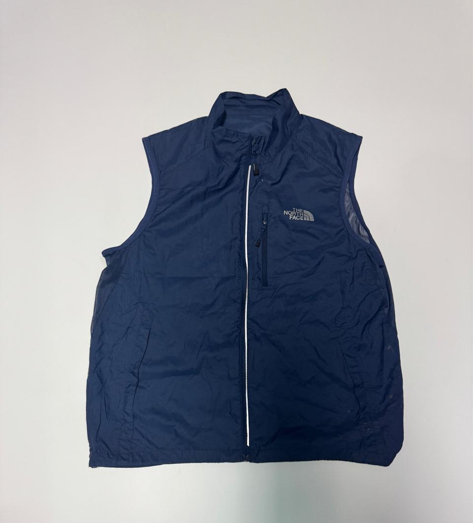 노스페이스 나일론 가벼운 등산 베스트 조끼 네이비