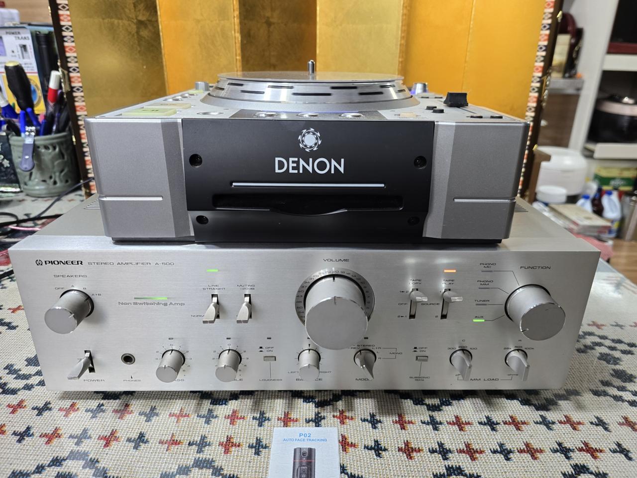 빈티지 파이오니아 A-500 스테레오 앰프
