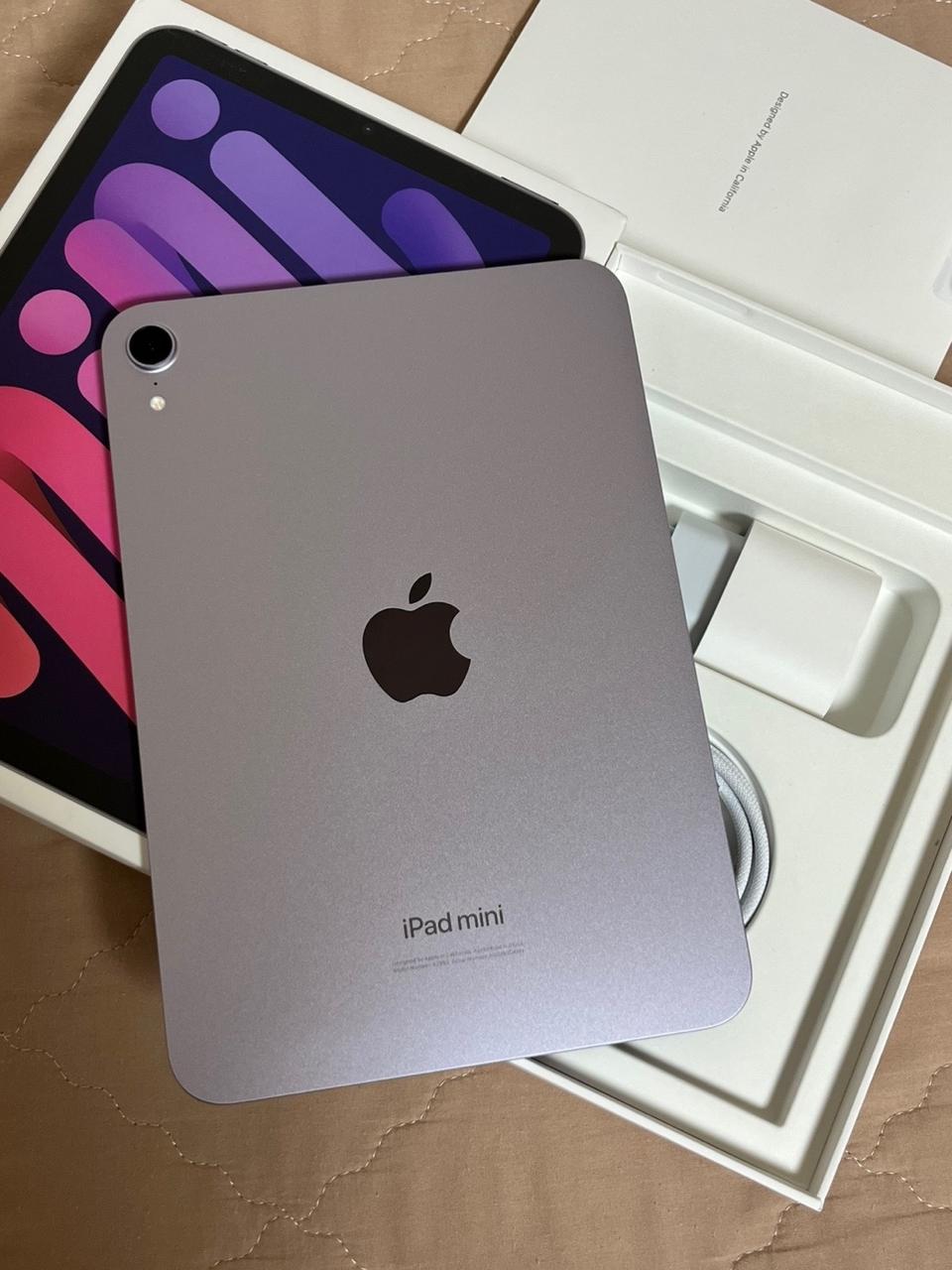 아이패드미니7 퍼플128GB wifi 배터리100 풀박스