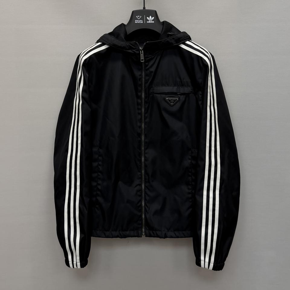 프라다 x 아디다스 리나일론 트랙 후드 자켓(95)