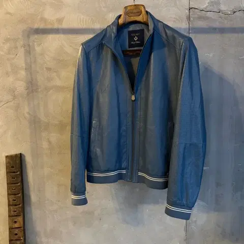 갤럭시 프레스티지 컬렉션 램스킨 가죽자켓 남성100