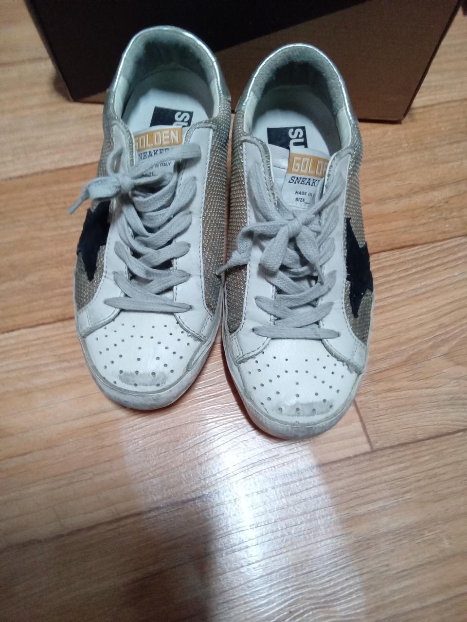 골든 구스 그레이코드 골드탭 메쉬 스나커즈