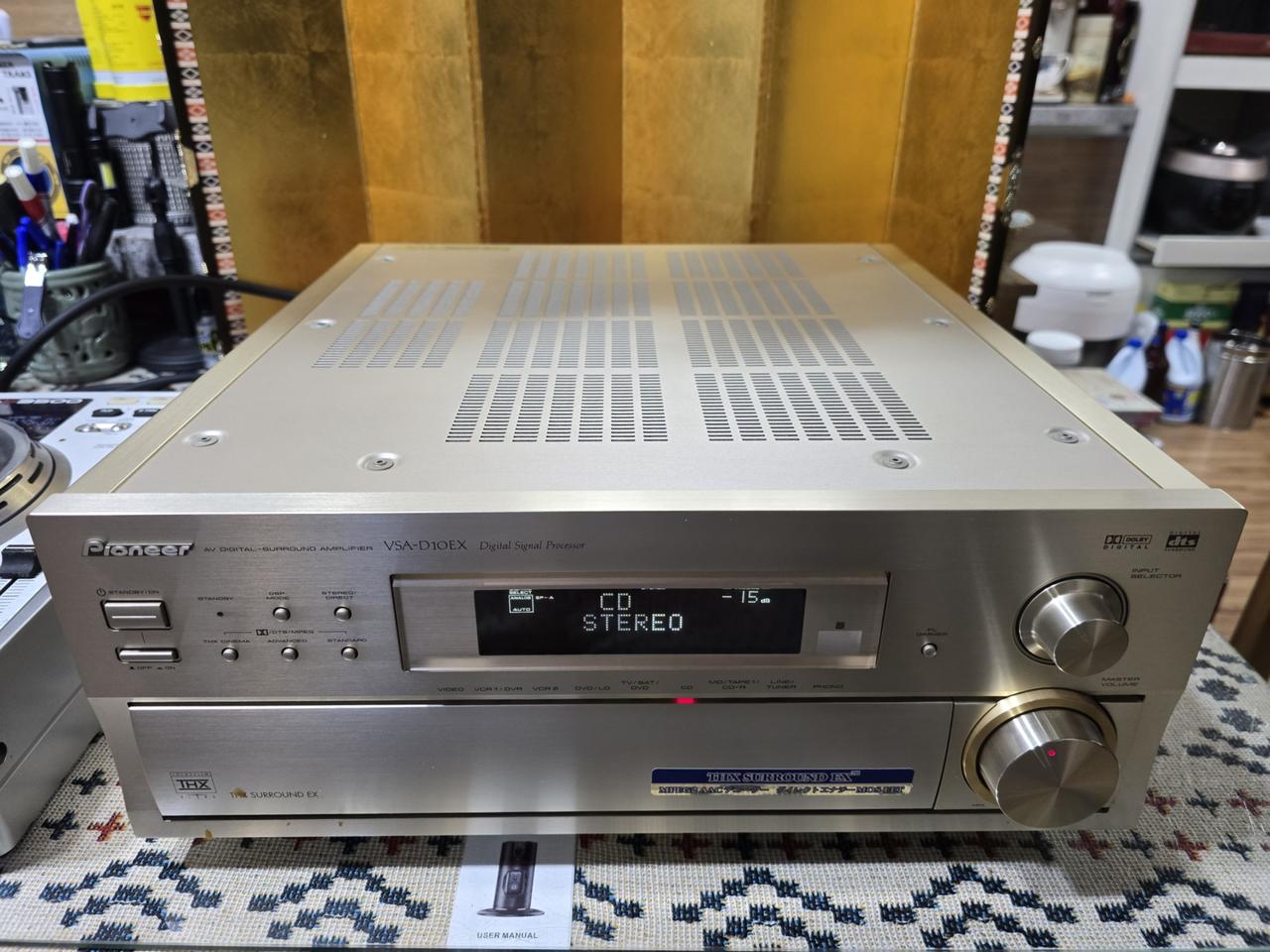 빈티지 파이오니아 VSA-D10EX AV디지탈 서라운드 앰프