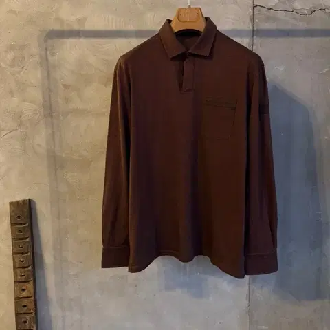 에르메네질도 제냐 pk긴팔티셔츠 남성100