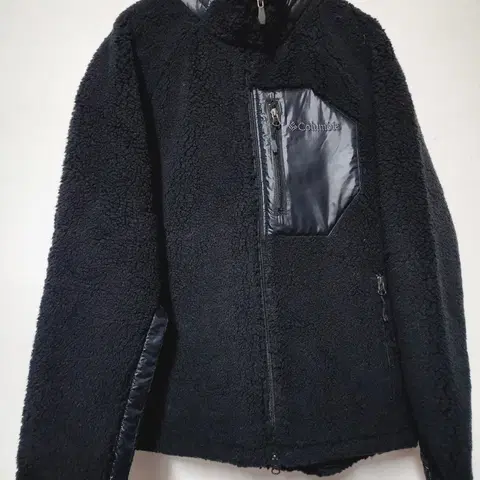 컬럼비아 블랙 뽀글이 플리스 자켓L