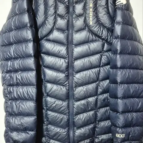 아이더 800필파워 다운 패딩 네이비 xxl