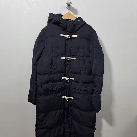 랩LAP 여성 오리털 롱패딩 떡볶이 점퍼 M