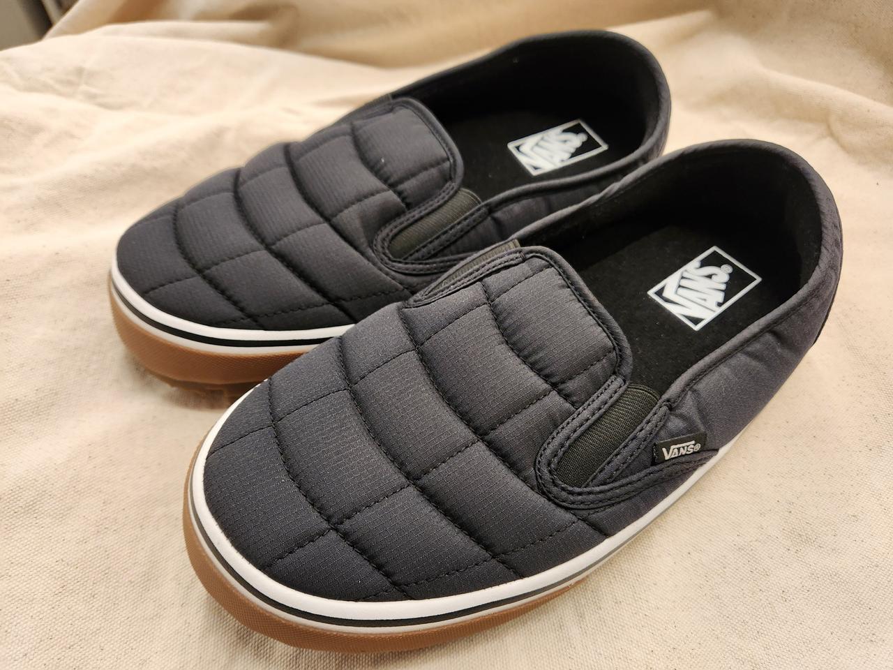 반스 퀼티드 슬립온 블랙 270