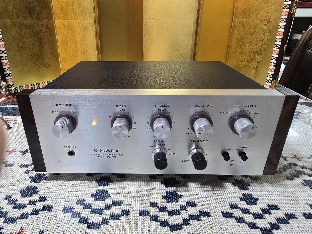 빈티지 파이오니아 SC-70 프리앰프