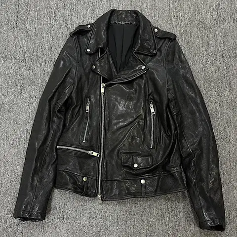 양가죽 라이더자켓