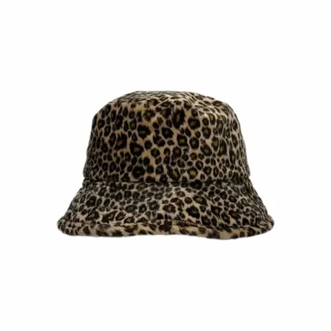 일본빈티지 호피 레오파드 버킷햇