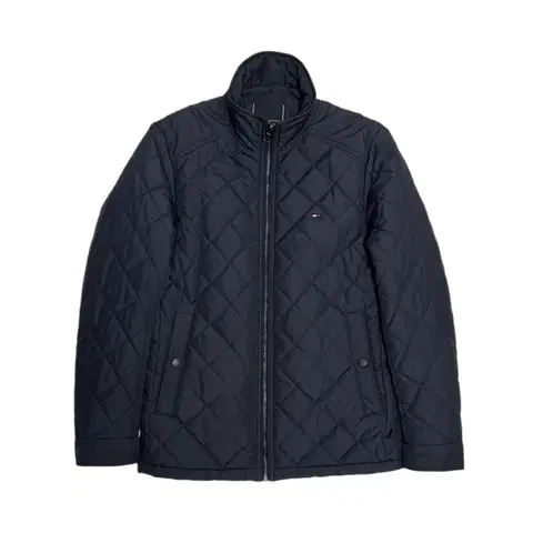 타미힐피거 다이아몬드 퀄팅 누빔 자켓