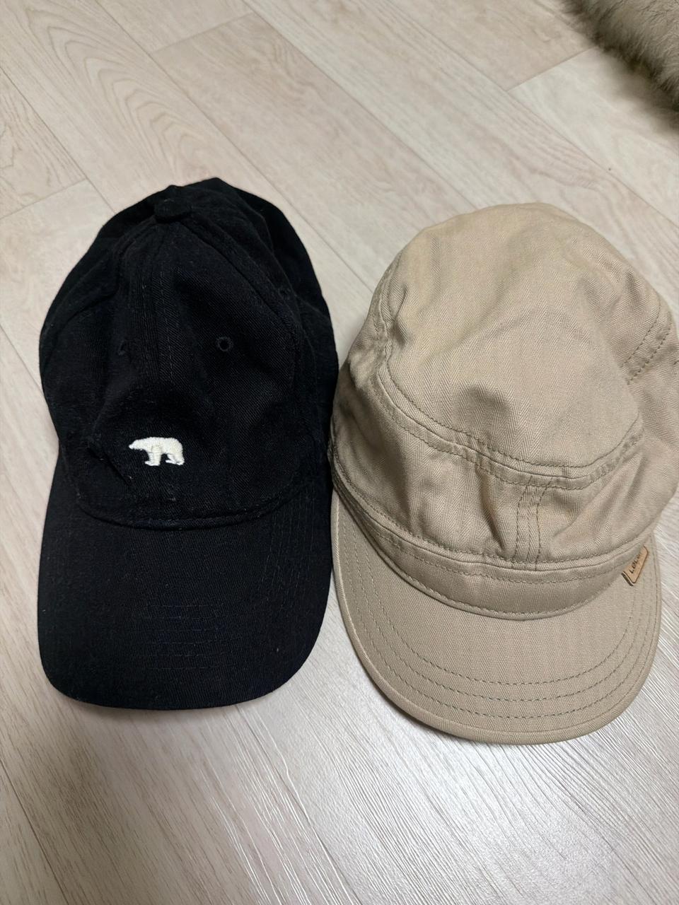 볼캡 모자 (2개 일괄)