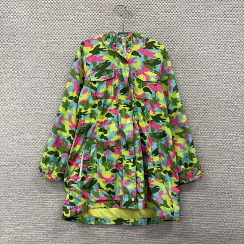 베네통 키즈 롱 바람막이 자켓 130 B00192