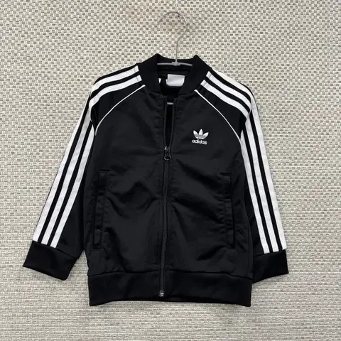 아디다스 키즈 슈퍼스타 져지 집업 110 B00228