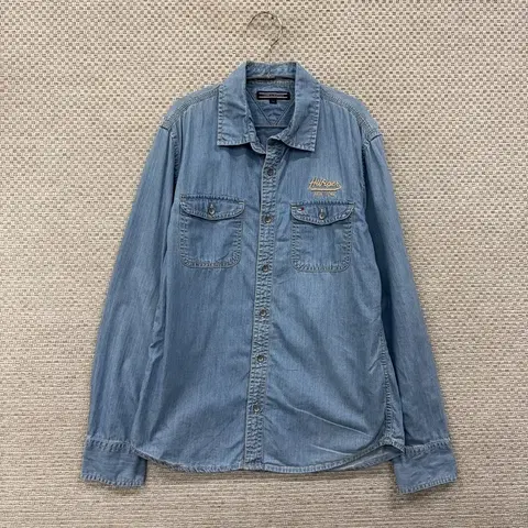 타미힐피거 키즈 데님 청셔츠 152 B00184