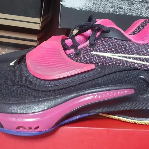 나이키 줌프릭3 블랙 퍼플 280-나코택 새상품