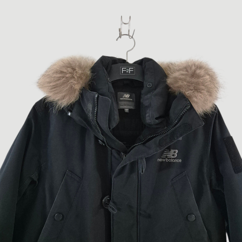 [100]뉴발란스 거위털 롱파카 패딩