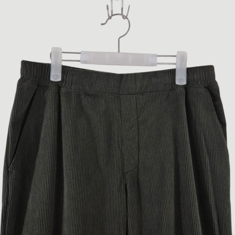 [XXL]에디바우어 코듀로이 밴딩바지 카키색