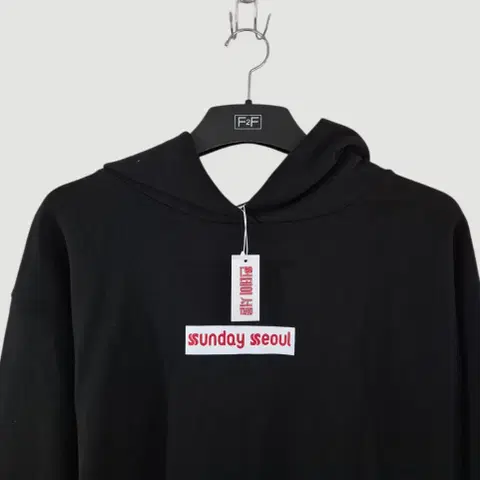 새상품[105~110]썬데이서울 그래픽 후드티