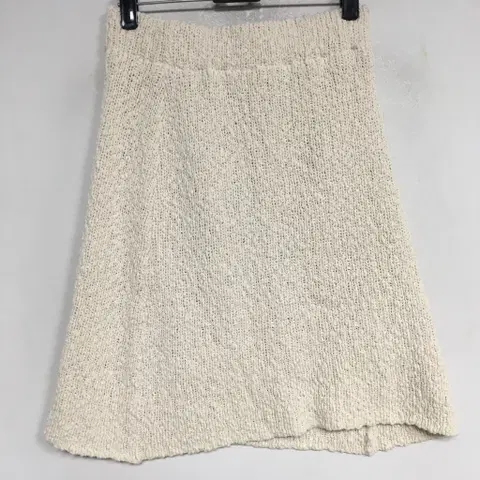 SIE 시에 밴딩 짜임 스커트 F