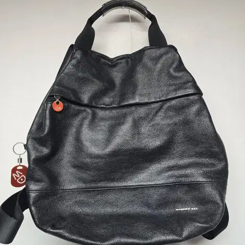 가방)만다리나덕 멜로우 레더 백팩