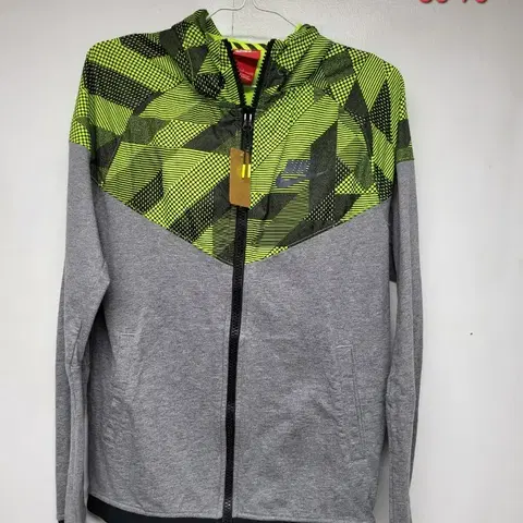 나이키 RU 윈드러너 피니셔 오버레이 후드 집업 재킷